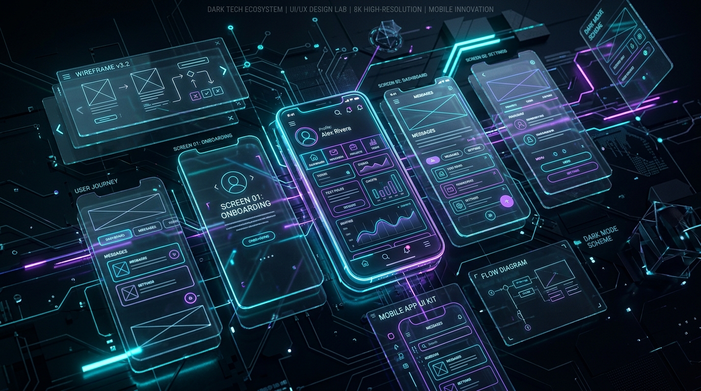 Laboratório de design UI/UX e desenvolvimento de aplicativos da Nexus